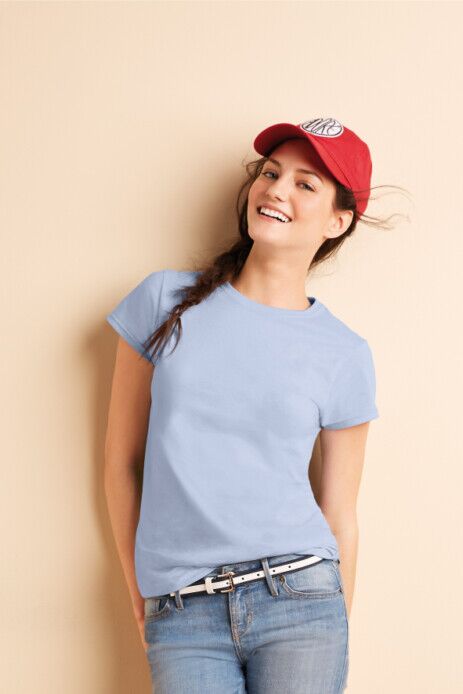 t-shirt donna girocollo per lavoro